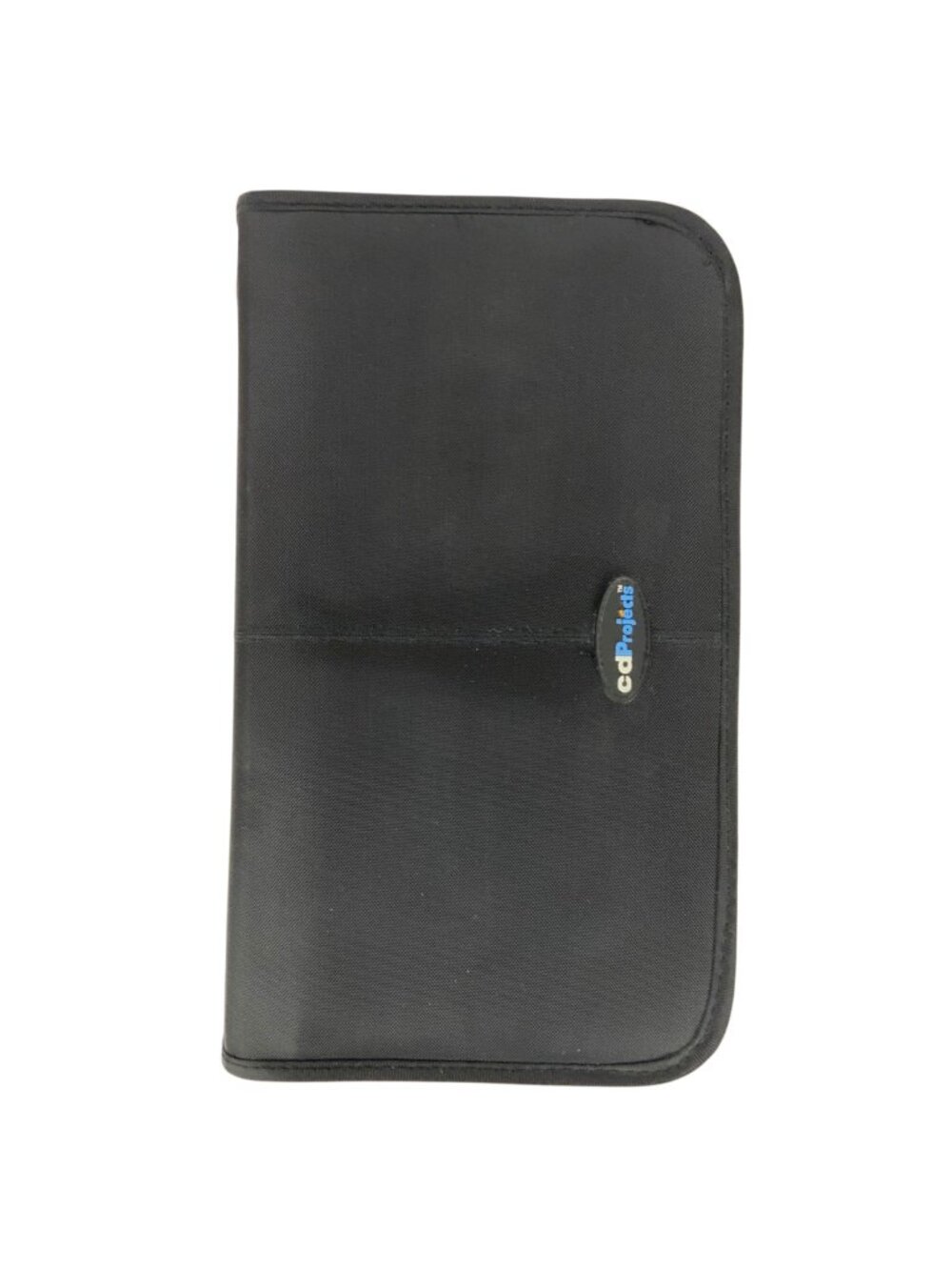 CDProjects 64 CD/DVD Storage Case With Zipper Closure Black Nylon
